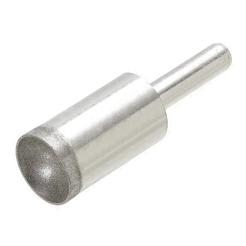 uxcell Diamond Grinding Mounted Point, 15mm 600 Fine Grits Spherical Concave Head Bead Coarse Grinding Bit for Jade Amber Stone Beeswax Glass