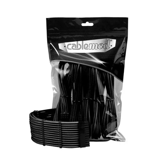 CableMod Pro ModMesh Sleeved Cable Extension Kit (Black)