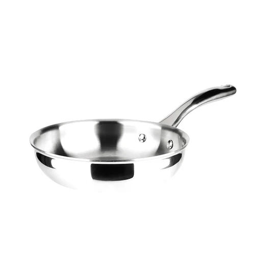 Duxtop Whole-Clad Tri-Ply Stainless Steel Stir-Fry Pan Kitchen Induction Cookware 8 Inches