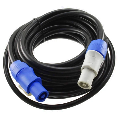 CABLESONLINE.COM ATLANTIC COMPUTERTECH CablesOnline, 25ft. 16AWG Stage Lighting Fixture PowerCon-Compatible Power-Through Jumper Cable, PC-KA625