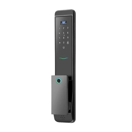 KemeNg Smart Fingerprint Door Lock Digital Password Electronic Locks WiFi APP Remote Control Unlock Password IC Card Security (Color : Gun Gray WiFi, Size : 30 388mm)