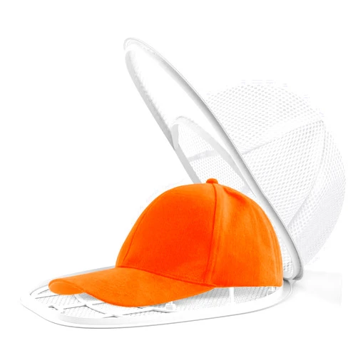 Eiito Hat Washer for Washing Machine,Hat Cleaner for Baseball Caps with Frame Cage and Mesh (1Pack white with mesh)