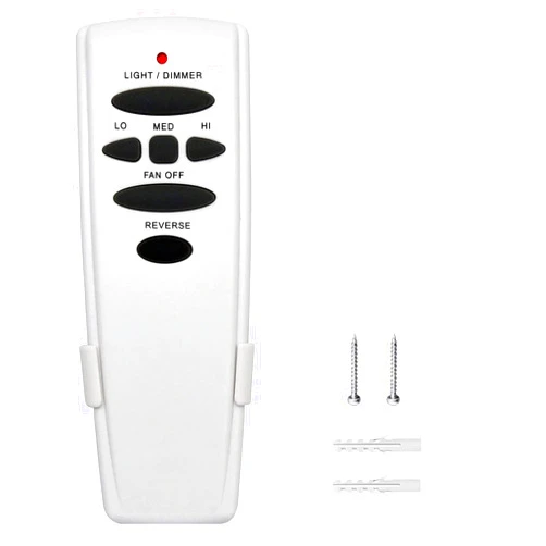 Onisamt Hampton Bay Ceiling Fan Remote Control - 3-Speed, Light Dimmer, Reverse Button - Replacement for UC7078T, CHQ7078T, L3H2003FANHD, HD5, HD6 Models