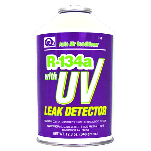 InterDynamics IDQ R-134a Automotive Refrigerant With UV Leak Detector (12.3 ounces)