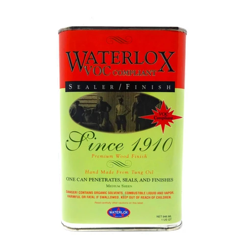 Waterlox Original Sealer Finish, 350 VOC, Quart, 32 Fl Oz
