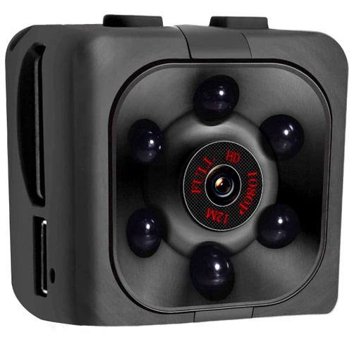 Sisfung Mini Spy Camera, 1080P HD Mini Spy Camera with Audio and Video Recording, Night Vision, Motion Detective - No Wi-Fi Need