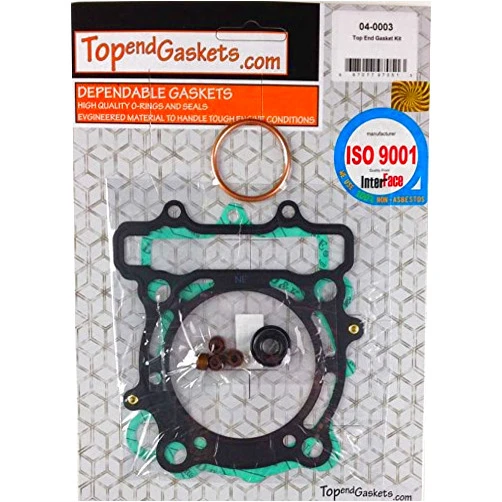 TopendGaskets.com Top End Head Gasket Kit Replacement for Kawasaki KX250F 2004-2008 AND Suzuki RMZ250 2004-2006
