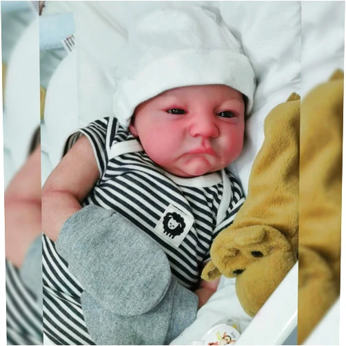 Zero Pam Reborn Baby Dolls Boy Realistic 19 Inch Lifelike Baby Dolls That Look Real Life Size Silicone Baby Newborn Dolls Soft Cloth Body Toy for Girls
