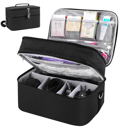 Rsobl Toy Storage Bag Organizer Case for Women and Men,Lock Box Travel Bag Game Toys Storage Bags