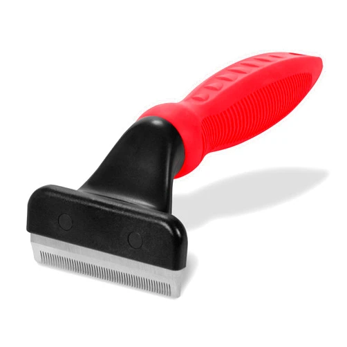 RYAN'S PET SUPPLIES Paw Brothers Deshedding Tool, Deshedding Brush for Dogs and Cats, Professional Dog Grooming Brush for Shedding, Pet Hair Remover, Fur Removal Brush for Medium and Long Pet Hair, Medium