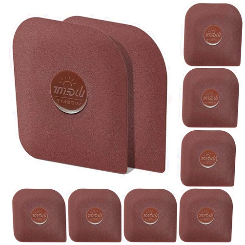 Matscover Pan Scraper, 10 Pcs Plastic, Non Scratch for Cast Iron, Pot and Pan Cleaning, Sturdy Scraper Kitchen Tool
