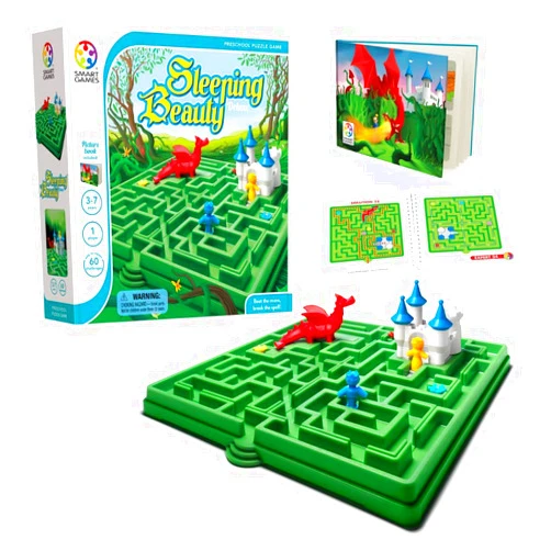 SmartGames Sleeping Beauty Deluxe Puzzle Game for Ages 3+