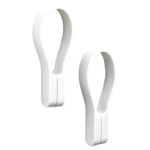 Zone Denmark Loop Towel Clip - Magnetic Towel Hanger - Keeping Your Towels Secure and Your Bathroom Organized. The Perfect Style and Functionality for a Neat and Tidy Bathroom Décor. (Pack of 2)