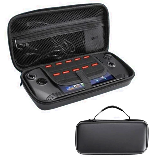 Coyktonty Carrying Case,Travel Portable Bag for MSI Claw Portable Gaming,Waterproof Shockproof (Black)