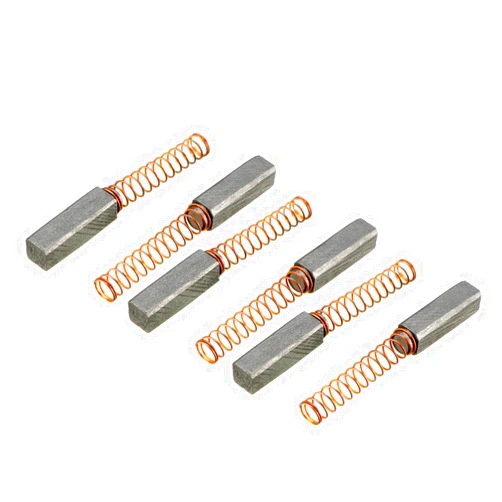 uxcell 6Pcs Carbon Brushes,for Electric Motor,14mmx3.8mmx3.8mm,Power Tool,Sewing Machine Motor,Replacement Repair Part