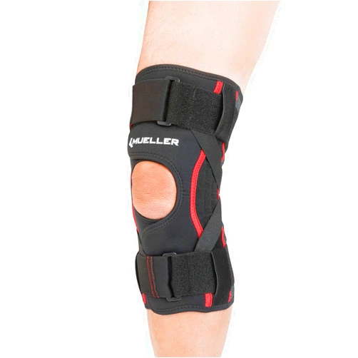 MUELLER Sports Medicine Omniforce Adjustable Knee Support 500, Knee Pain Relief Support for Men and Women, Ideal for Arthritis, Sprains, Black