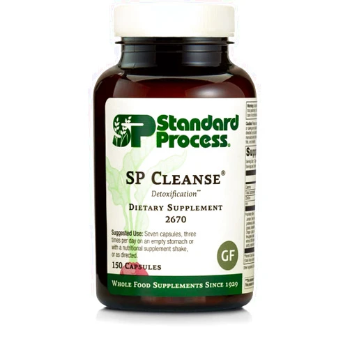 Standard Process Inc. Standard Process SP Cleanse - Whole Food Gallbladder Cleanse, Liver Cleanse, Kidney Support, Digestion and Toxin Cleanse with Collinsonia Root, Juniper Berry, Cordyceps Mushroom, and More - 150 Caps