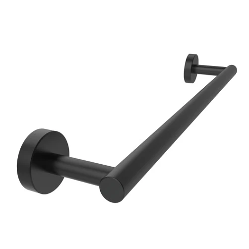RARXTR 18 Inches Matte Black Towel Bar for Bathroom Kitchen Hand Towel Holder Dish Cloths Hanger SUS304 Stainless Steel RUSTPROOF Wall Mount (Matte Black 18-inch)