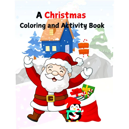 BESAY A Christmas Coloring and Activity Book: Activity book