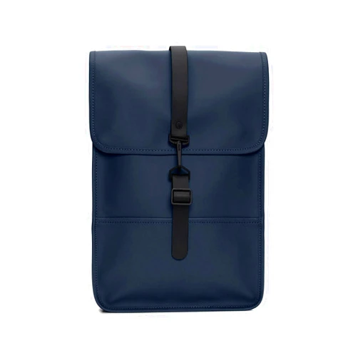 RAINS Backpack Mini - Waterproof Backpack Mini for Men and Women - Small Backpack for Work, Commuting, and Travel (Navy)