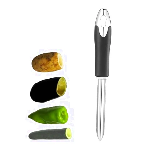 I Kito Jalapeno Chili Pepper Corer Stainless Steel Zucchini Cucumber Corers Special Kitchen Gadgets With Serrated Edge Easy Remove The Seeds Of Your Veggies & Fruits