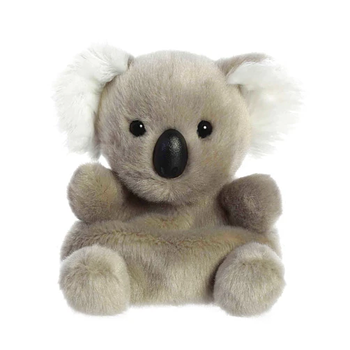 Aurora® Adorable Palm Pals™ Wiggles Koala™ Stuffed Animal - Pocket-Sized Play - Collectable Fun - Gray 5 Inches
