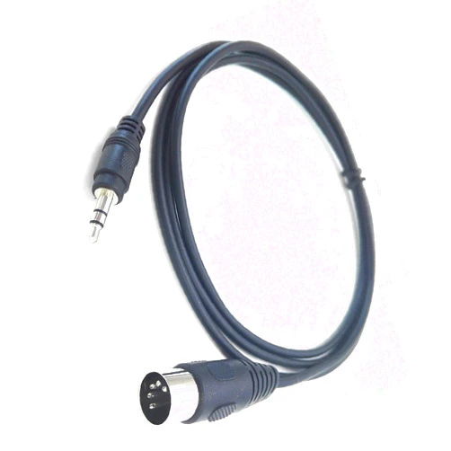 zdyCGTime 5ft 5-Pin Din Male to 3.5mm(1/8in) Stereo Male Professional Audio Cable for Bang & Olufsen, Naim, Quad.Stereo Systems (BO-106N)