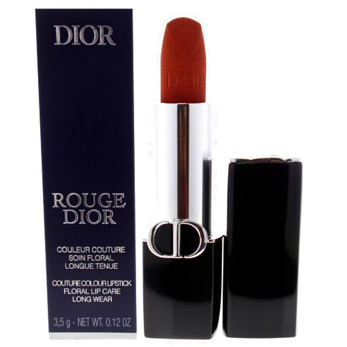 Dior Rouge Couture Velvet Lipstick - 200 Nude Touch by Christian for Women - 0.12 oz Lipstick (Refillable)