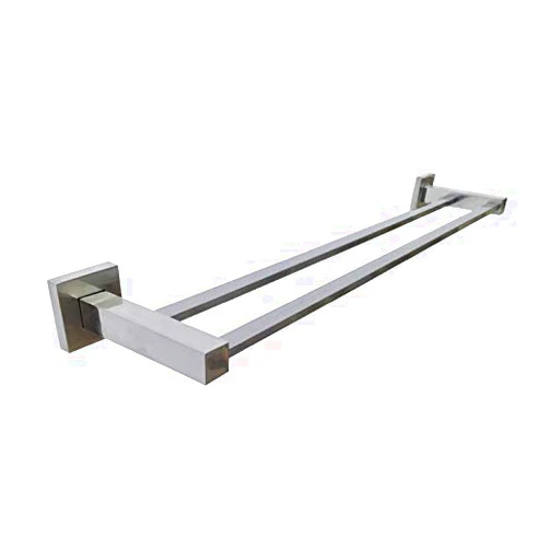 Vima Décor USA Vima - Double Towel Bar - Brushed Nickel - 3100 Series