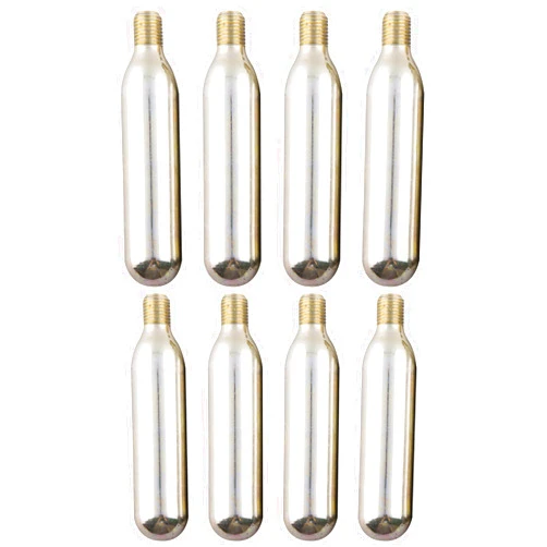 Leak Saver - Leak Shot Refrigerant Grade CO2 Refill Cartridges (8 Pack) - Refill for The Leak Shot HVAC Kit (Sold Separately) - for A/C & Refrigeration Systems - USA Made