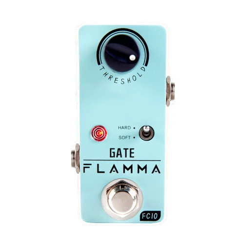 FLAMMA Noise Gate Pedal FC10 Noise Killer Guitar Pedal Noise Suppressor Effect 2 Modes for Electric Guitar and Bass True Bypass