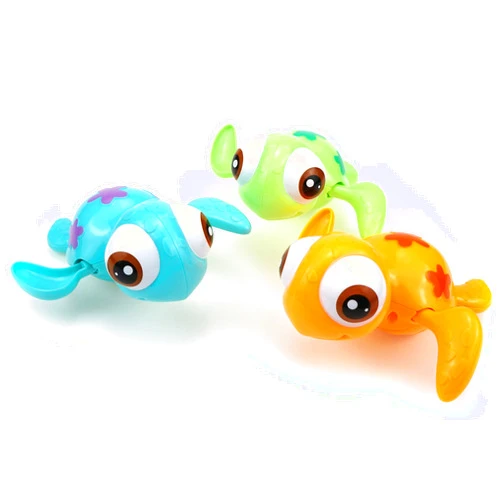 DUCKBOXX XX Wind-up Swimming Sea Turtles Bath Toy, No Battery Mold-Free Anti-Rust Interactive Montessori Toy for Kids 18M+ (3pcs)