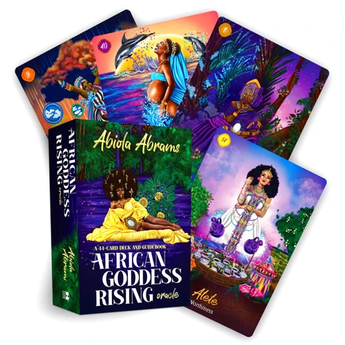 Abiola Abrams African Goddess Rising Oracle: A 44-Card Deck and Guidebook