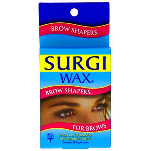 Surgiwax Surgi-Wax Brow Shapers For Brows, 28 Strips by Surgiwax