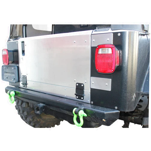 SWAG Offroad Swag Off Road Flat Back Drop Down Tailgate Conversion Kit Compatible with 1987-95 Jeep YJ