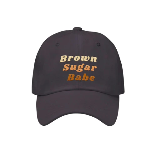 Generic Brown Sugar Babe Afro Queen Black Women Pride Melanin Black History Month Hat