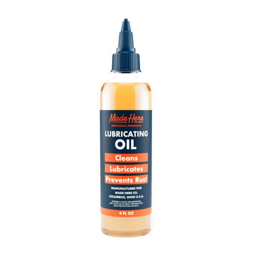 Made Here Co. Multi-use Lubricating Penetrant Oil - High-Performance, Rust Prevention, Non-Toxic Formula, 4oz - Ideal for Home, Automotive, and Industrial Use