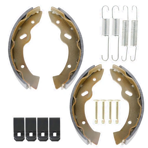 Waltyotur Golf Cart Brake Shoes & Spring Kit J55-W2536-00 Replacement for Yamaha G1 G2 G3 G5 G8