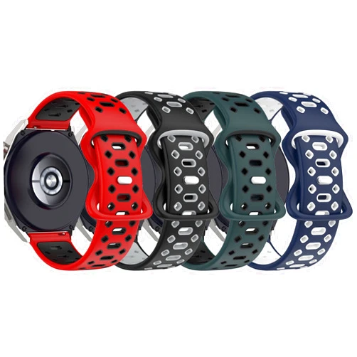 NineHorse Watch Bands Compatible with YUINK for Women&Men Breathable Silicone Replacement Wristbands Adjustable Sport Strap Quick Release Band