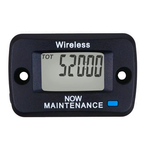 Runleader Digital Vibration Activated Hour Meter Gauge,Maintenance Reminders,Suitable for Any Gas or Diesel Engines,Works on Lawn Mower Generator Compressor High Pressure Washer