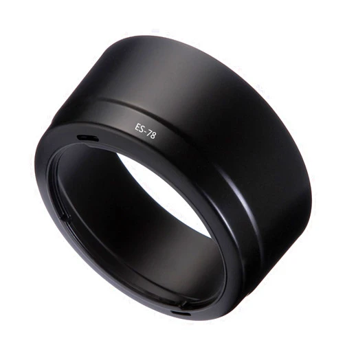 OPTMAG ES-78 Bayonet Mount Lens Hood Shade Replacement for Canon ES-78 fit for Canon EF 50mm f/1.2L USM Camera Lens