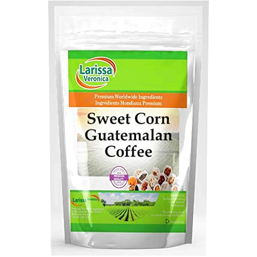 Larissa Veronica Sweet Corn Guatemalan Coffee (Gourmet, Naturally Flavored, Whole Coffee Beans) (4 oz, ZIN: 558311)