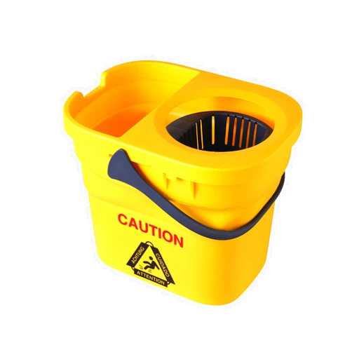 Yocada Commercial Mop Bucket with Wringer Portable Collapsible Plastic Mop Bucket Cleaning Washing Bucket for Cotton Mop