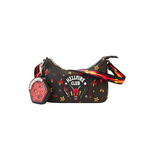 Loungefly Netflix Stranger Things Hellfire Club Crossbody Bag