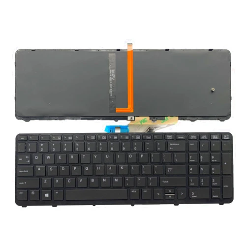 Siakoocty Laptop Replacement US Layout No pointing with backlight Keyboard for HP ZBOOK 15 G1 ZBOOK 15 G2 ZBOOK 17 G1 ZBOOK 17 G2 series PK130TK1A00 SK7123BL MP-12P23USJ698W PK130TK2A00 733688-001