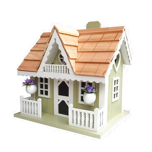 Home Bazaar HB-9521S Rosemary Cottage Birdhouse, Multi