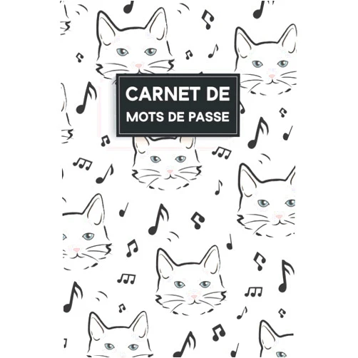Nicholas Brumfield Carnet de Mots de Passe: Petit Format A5 | Cahier de Mots de Passe avec Répertoire Alphabétique (A à Z) | couverture Chats (French Edition)
