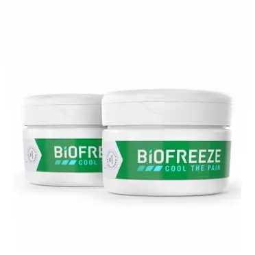 Biofreeze Pain Relief Cream, 3 oz. Jar, Pack of 2 Pack of 2 Cream