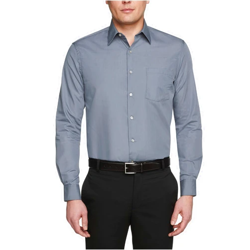 Van Heusen Men's Dress Shirt Regular Fit Poplin Solid