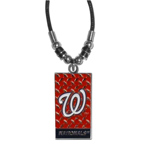 Siskiyou MLB Washington Nationals Gridiron Necklace